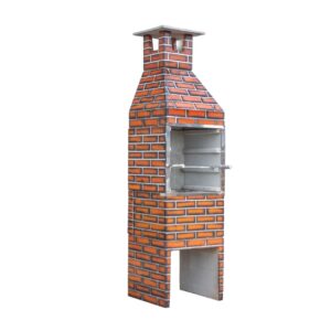 CHURRASQUEIRA TIJOLINHO PREMIUM VERMELHA MESCLADA