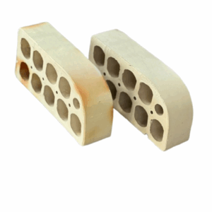 Tijolo parede a vista 10 furos de canto redondo