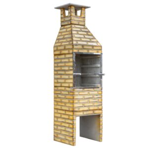 CHURRASQUEIRA TIJOLINHO PREMIUM MARFIM MESCLADA