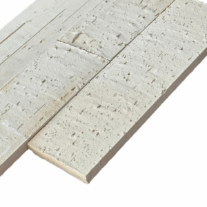 Plaqueta rústica branca