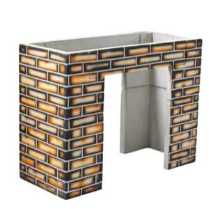 balcão de Pia 1,20mt marfim mesclado premium