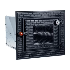 Forninho de inox premium 37 x 31 x 50