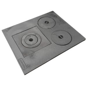 CHAPA FERRO FUNDIDO 69 x 49 x 49 PRETO