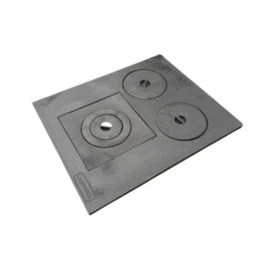 CHAPA FERRO FUNDIDO 59 x 49 PRETO