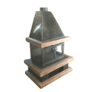 Lareira Chinesa Grande de Parede