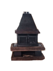 LAREIRA CHINESA MÉDIA DE PAREDE