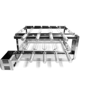 KIT GIRATÓRIO DUPLO DE 9 ESPETOS CURTO