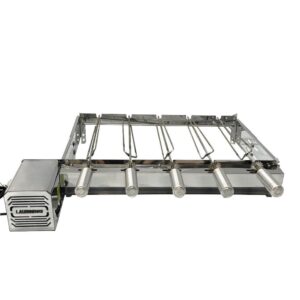 KIT GIRATÓRIO SIMPLES DE 5 ESPETOS CURTO