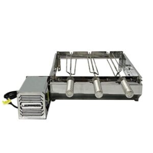 KIT GIRATÓRIO SIMPLES DE 3 ESPETOS CURTO