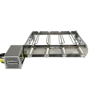 KIT GIRATÓRIO SIMPLES DE 4 ESPETOS CURTO