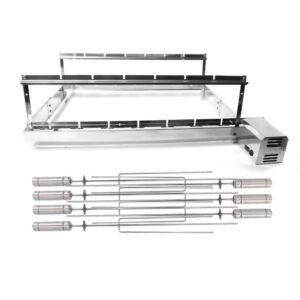 KIT GIRATÓRIO DUPLO 7 ESPETOS CURTO