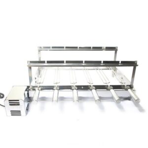 KIT GIRATÓRIO DUPLO 6 ESPETOS CURTO