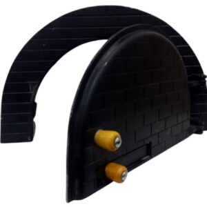 Porta Forno Iglu Médio e Grande Preta – 55x16x32 cm