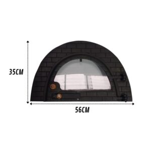 Porta para Forno Iglu Médio e Grande - 55x7x32 cm