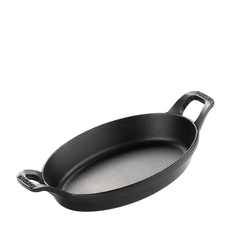 Assadeira de Ferro Fundido com Molheiras + Suporte de Madeira - Imagem 4