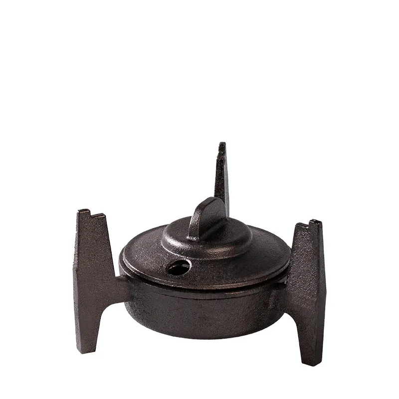 Fogareiro Tripé com Bifeteira Molheiras e Suporte de madeira - Imagem 3